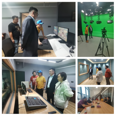 學院參訪藍騎士文化傳播 探索影視節(jié)目制作的藝術與創(chuàng)新